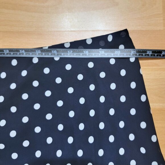 Chaps Blue with White Polka Dots Skirt | Size: XL - Picture 6 of 11